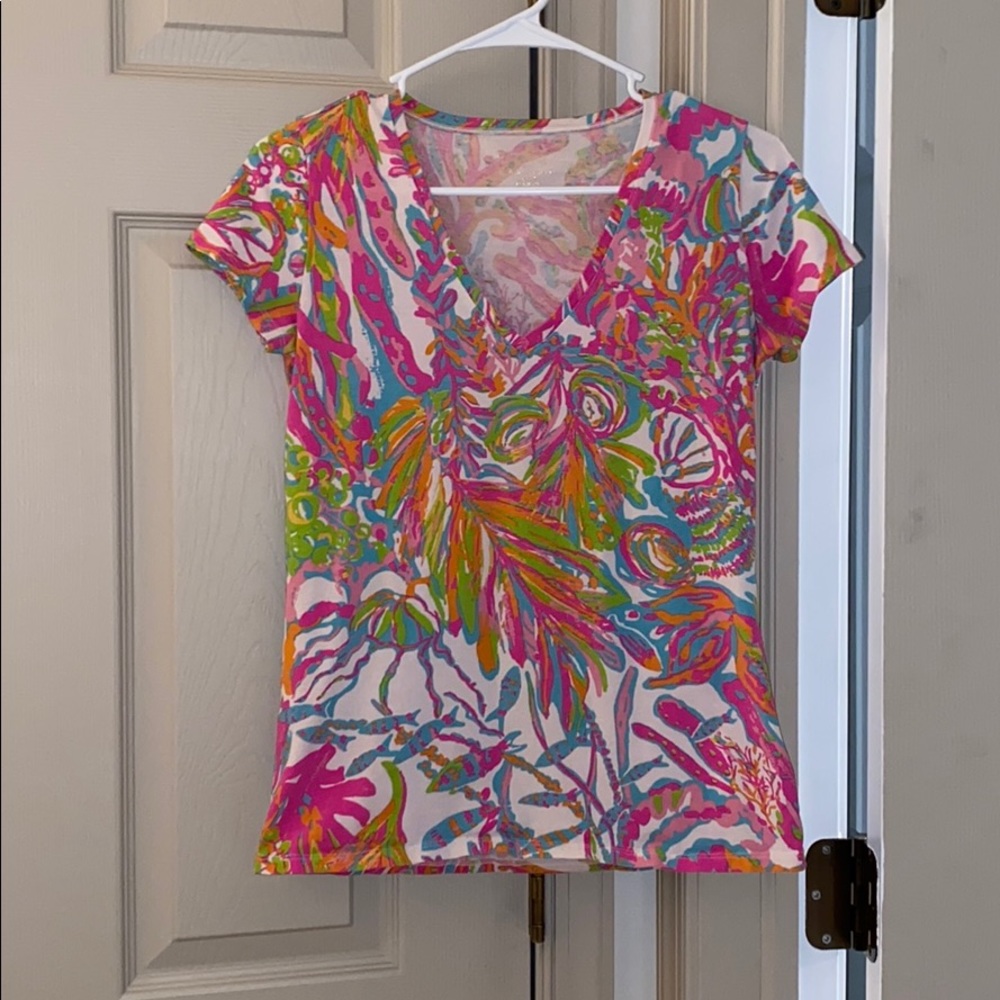 Lilly Pulitzer shirt, size small, EUC!